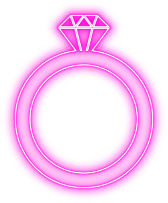 Neon Diamond Ring